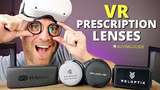 BEST VR Prescription Lenses - Buying Guide and Review For Oculus Quest 2 and Other VR.