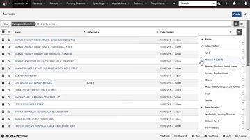 SugarCRM Video Demo: Search - Change Fields in List View