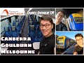 Canberra to melbourne by trains only nsw xplorer  first class overnight xpt via goulburn