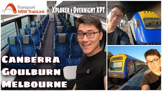 Canberra to Melbourne by trains only!! NSW Xplorer + First Class overnight XPT via Goulburn screenshot 2