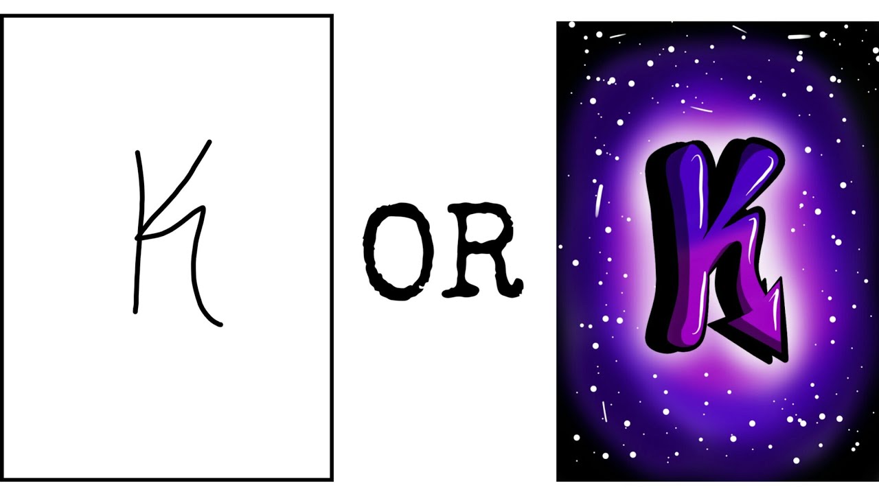 How to Draw Graffiti with Medibang Paint Letter K by Elpmis Tra YouTube