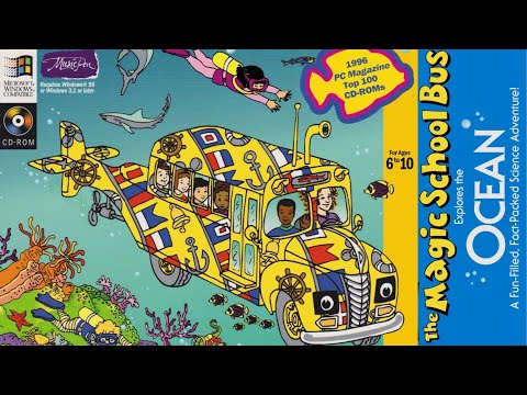 The Magic School Bus Explores the Ocean - All Parts - Full Gameplay/Walkthrough (Longplay)