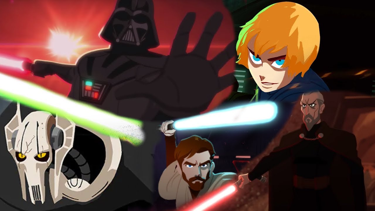 STAR WARS ANIME OPENING [SILHOUETTE] Opening 16