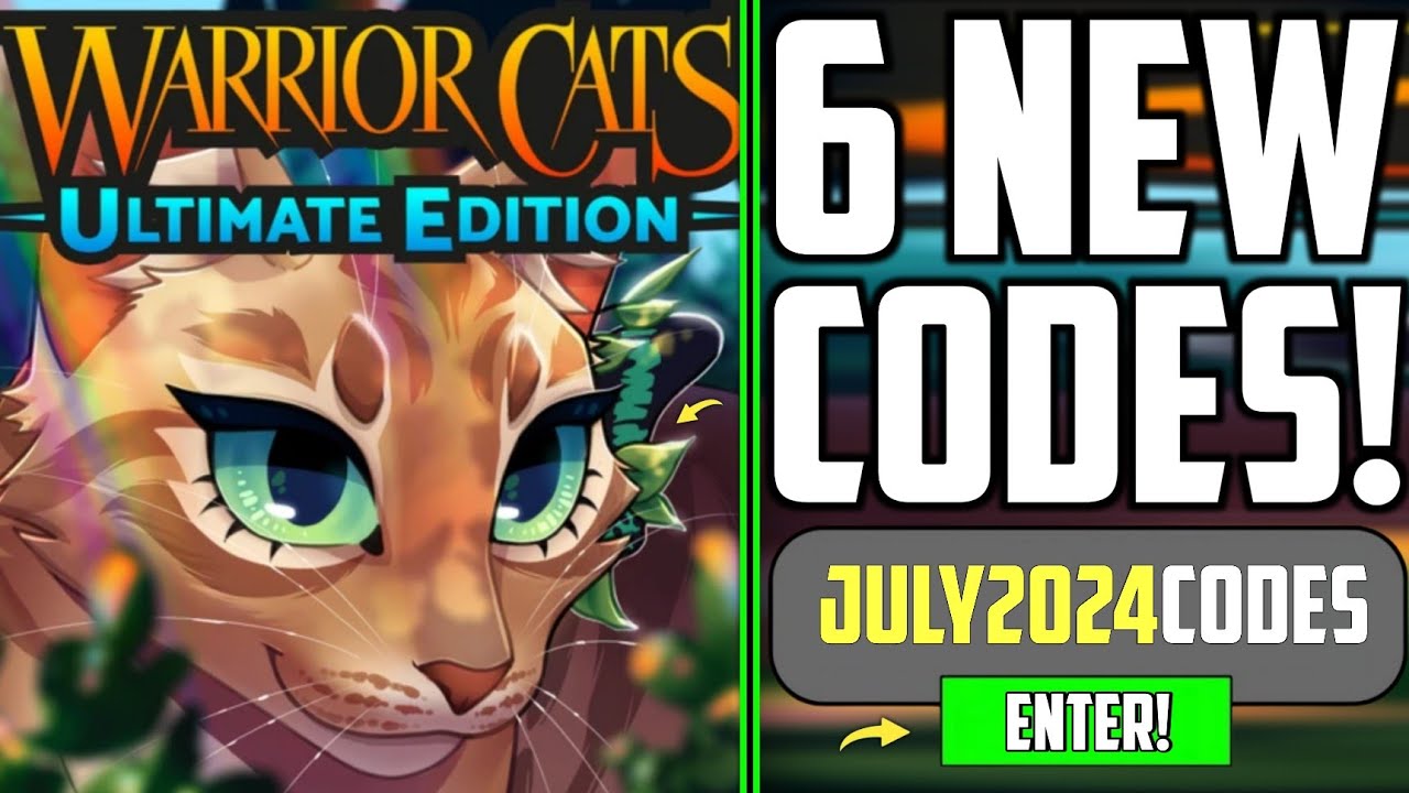 XMASS 2023 WARRIOR CATS CODES 2023 WARRIOR CATS ULTIMATE EDITION