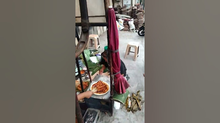 Sate Ayam Tukangan Mbah Amad Kota Yogyakarta | Jualan Pakai Pikulan Legendaris