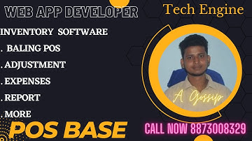 Complete POS Management and Inventory Software with Barcode System | low cost Set-up | Akmal Gossip