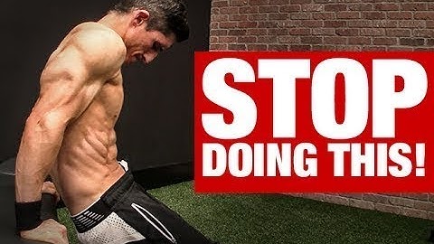 Are You Doing Dips Properly? (AVOID MISTAKES!)