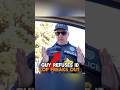 Guy harassed by officer during simple food run.