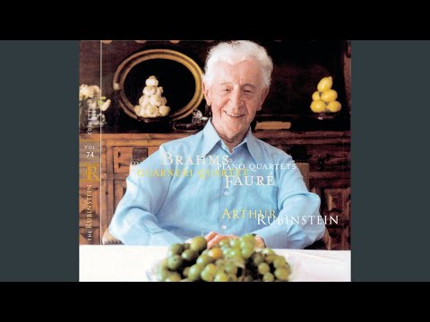Putar Fauré: Piano Quartet No. 1 in C Minor, Op. 15: IV. Allegro molto - Arthur Rubinstein