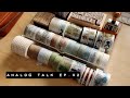 Analog talk ep02  stationery declutter update playing with fountain pens  my new travel kit