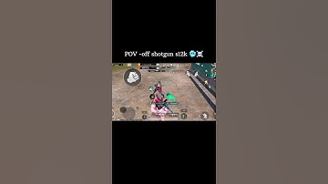 POV -off shotgun s12k 🥶☠️🗿|| #bgmi #bgmishorts #pubg #pubgmobile #pubgm #short