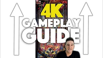 4K PORTRAIT: Venom Pinball Gameplay Guide - Limited Edition (LE) Model (Flip N Out Pinball, 2023)