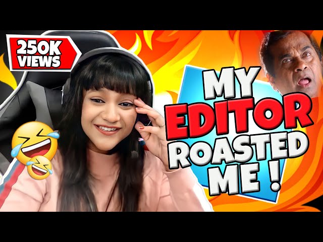 My Editor Roasted Me | The Ultimate Incognito Roast 😭😭😭 class=