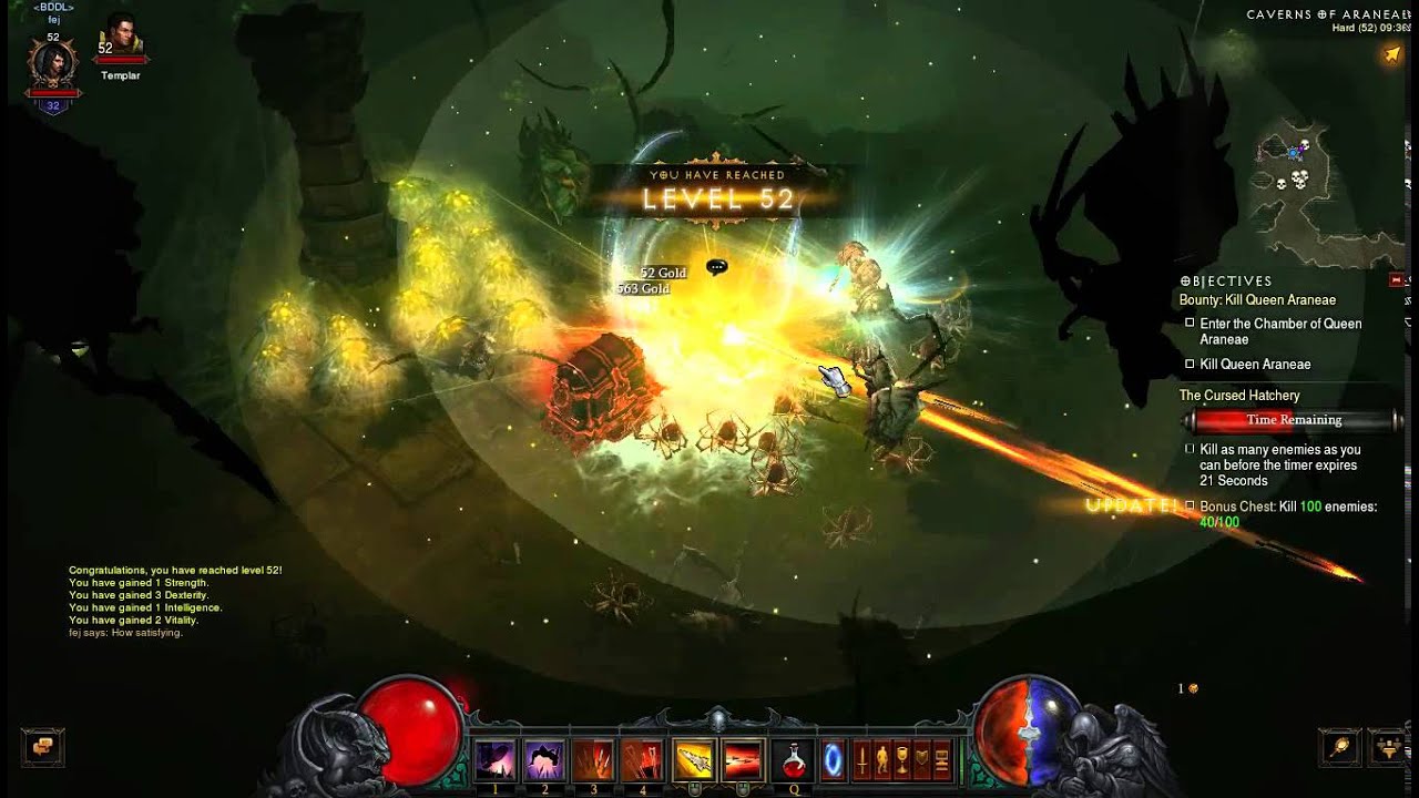 Diablo III: kill queen araneae