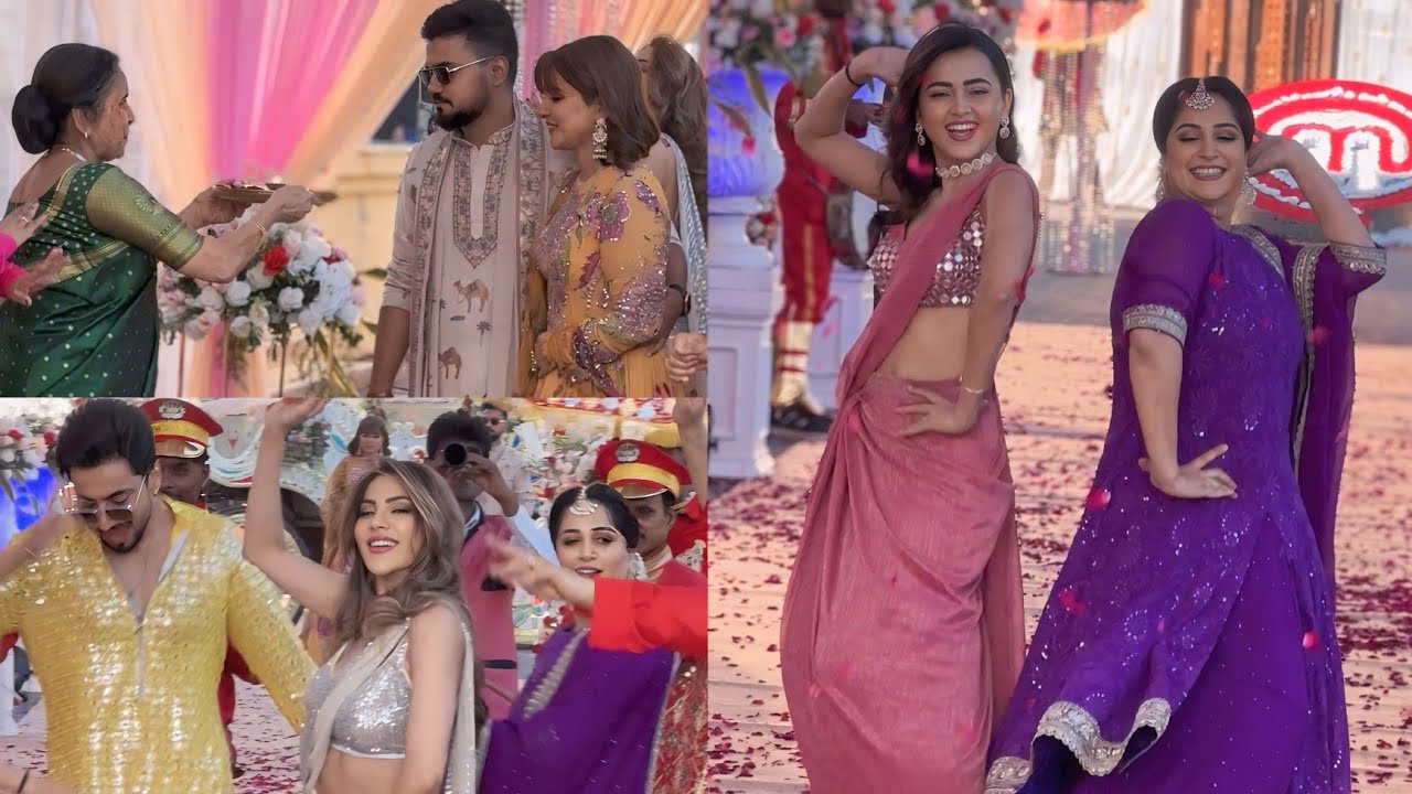 Hina Khan & Rocky Jaiswal’s Grand Welcome on the Sets of MasterChef