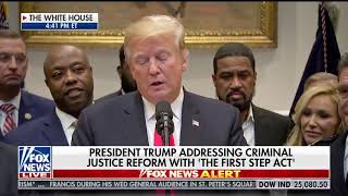 11 14 18 President Trump Endorses Collins' FIRST STEP Act (part 1)