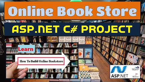 Online Book Store with purchase sales and stock | ASP.net C# with MSSQL | IIS | asp107 #highblix