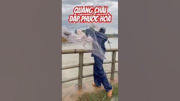 Quăng chài bắt cá tại đập Phước Hoà #dapphuochoa #quangchai #chaica #quangchaibatca