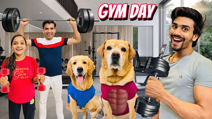 A Day In Gym With Family | Leo or Reo Ne Kari Exercise | Anant Rastogi