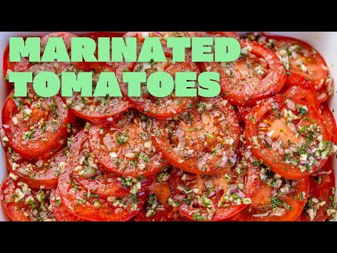 Video: Tomato Marinade Recipe