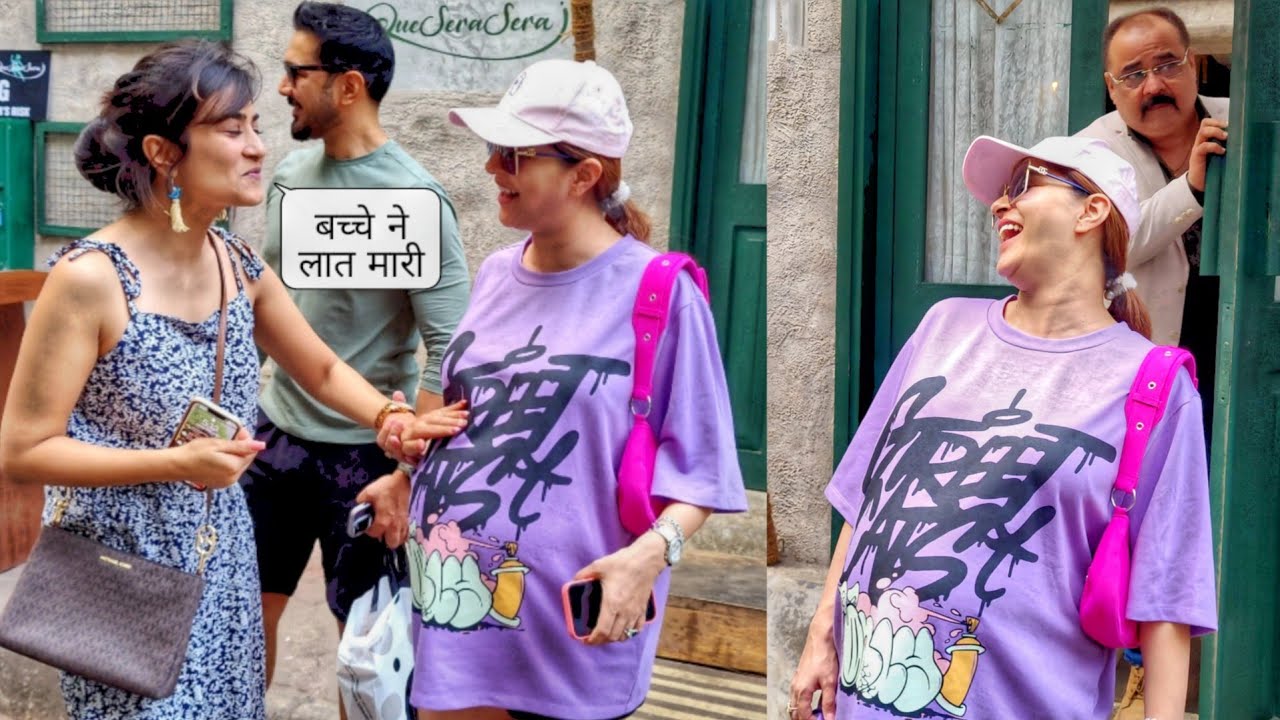 Pregnant Rubina Dilaik With Hubby Abhinav Shukla Spending Quality Time With Friends in Pregnancy