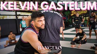 KELVIN GASTELUM Seminar | Technique No: 2 Jab to High Crotch to Takedown | Bangtao Muay Thai & MMA