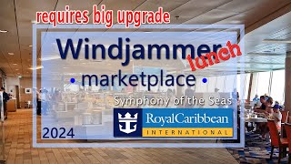 Needs enhancing fast. Lunch buffet Windjammer Royal Caribbean #cruise #travel #CruiseTravelVideos