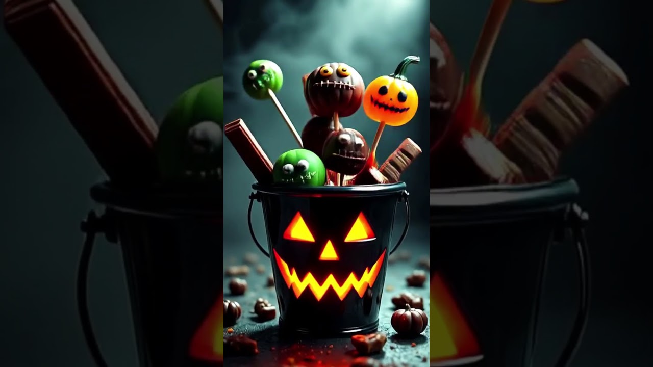 Creepy Candy Bucket 🍭🎃@thelovelyhorrorshow 