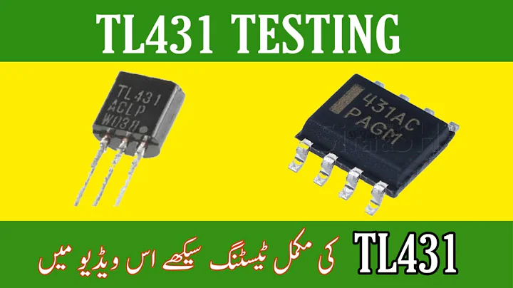 How to test tl431| tl431 use as a regulator | vfd repairing lab
