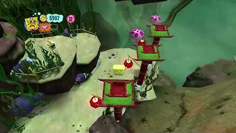 Karate Island clip Tutorial (Xbox360) Spongebob