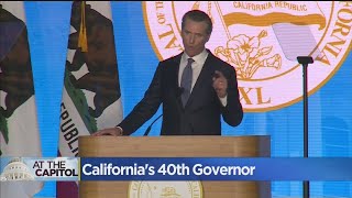 Gavin Newsom Begins Term As 40th California Governor