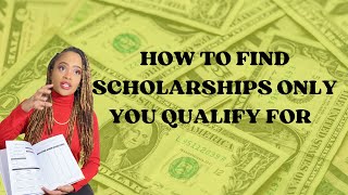 The Hack to Finding Less Competitive Scholarships| Scholarship Challenge Day 3 screenshot 4