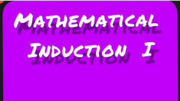 Mathematical Induction 1