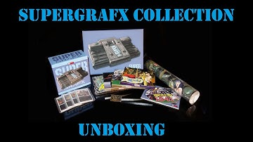PCE Works Supergrafx Collection Unboxing