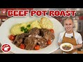 BEEF POT ROAST &amp; MASHED POTATOES! Another holiday handaan idea!