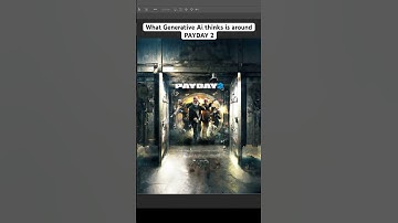 Photoshop Ai completes: PAYDAY 2 Cover Art [Generative Fill]