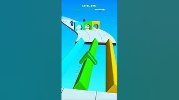 Blob Shifter 3D Level 2497 | Cubic Gaming #shorts #youtubeshorts #gaming