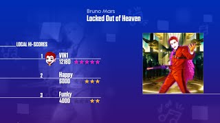 Just Dance 2023 wii  Locked Out Of Heaven By Bruno Mars