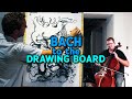 Bach to the Drawing Board: Live Music meets Live Drawing with Bach's Cello Suites