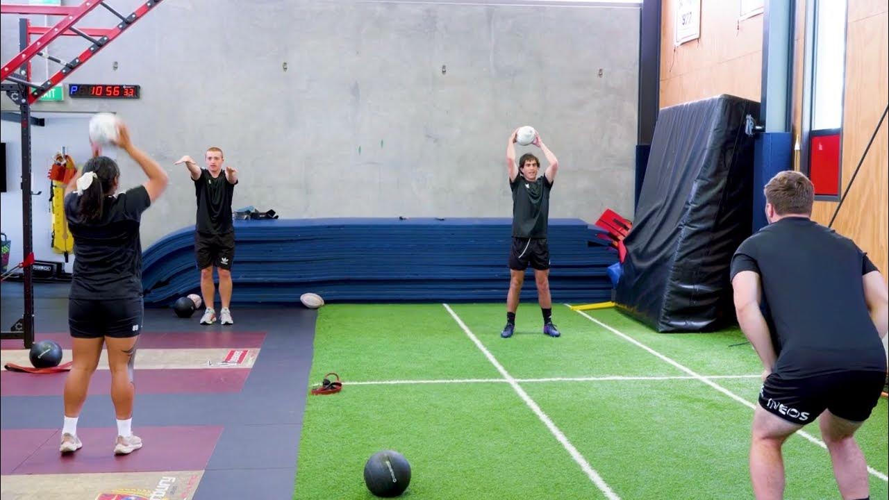 Rugby Lineout Throwing sequence YouTube