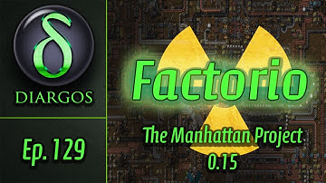 Factorio - Manhattan Project - Ep. 129: Rocket Launches!