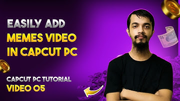 How to add memes Videos in Capcut PC ( 2024 )