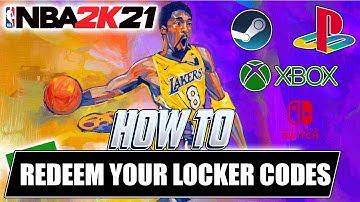 How To Redeem Your Locker Codes In Nba 2k21 | Unlock your Bonus Content Ps4, Xbox, Nintendo Switch