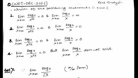 CSIR NET DECEMBER 2011 || SEC- B || Real Analysis