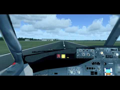 Flight Simulator X - After Effects - Ariane 737-800 - Core i7 4870x2 12gb ddr3 ram