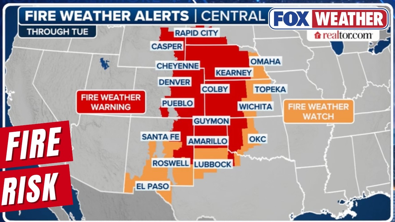 Extreme Fire Threat Hits The Plains
