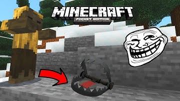 ✔ Transportable Bear Trap using Command Blocks in Minecraft!