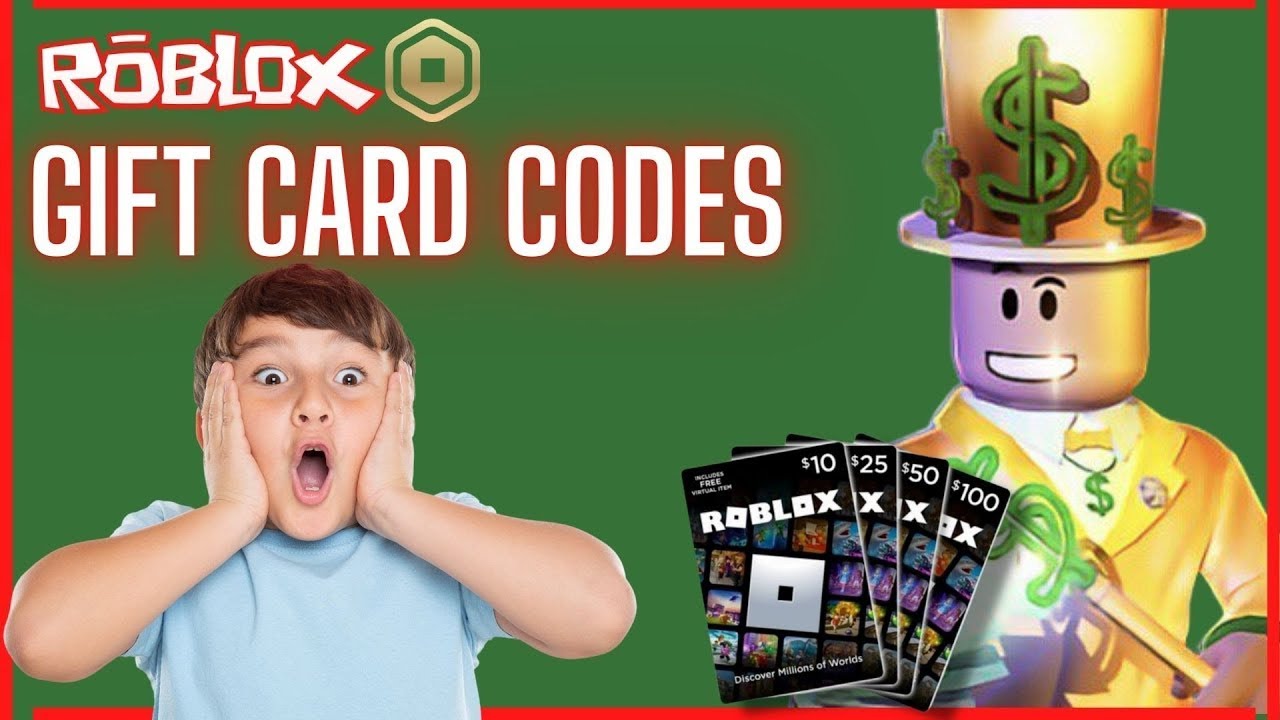 Roblox Gift Card Codes 2023 || With Live Proof || 