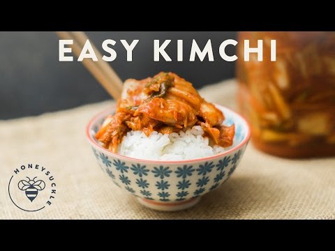 Easy Kimchi Recipe | HONEYSUCKLE