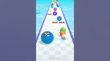 Ball Run 2048 - Gameplay (Android, iOS) #17